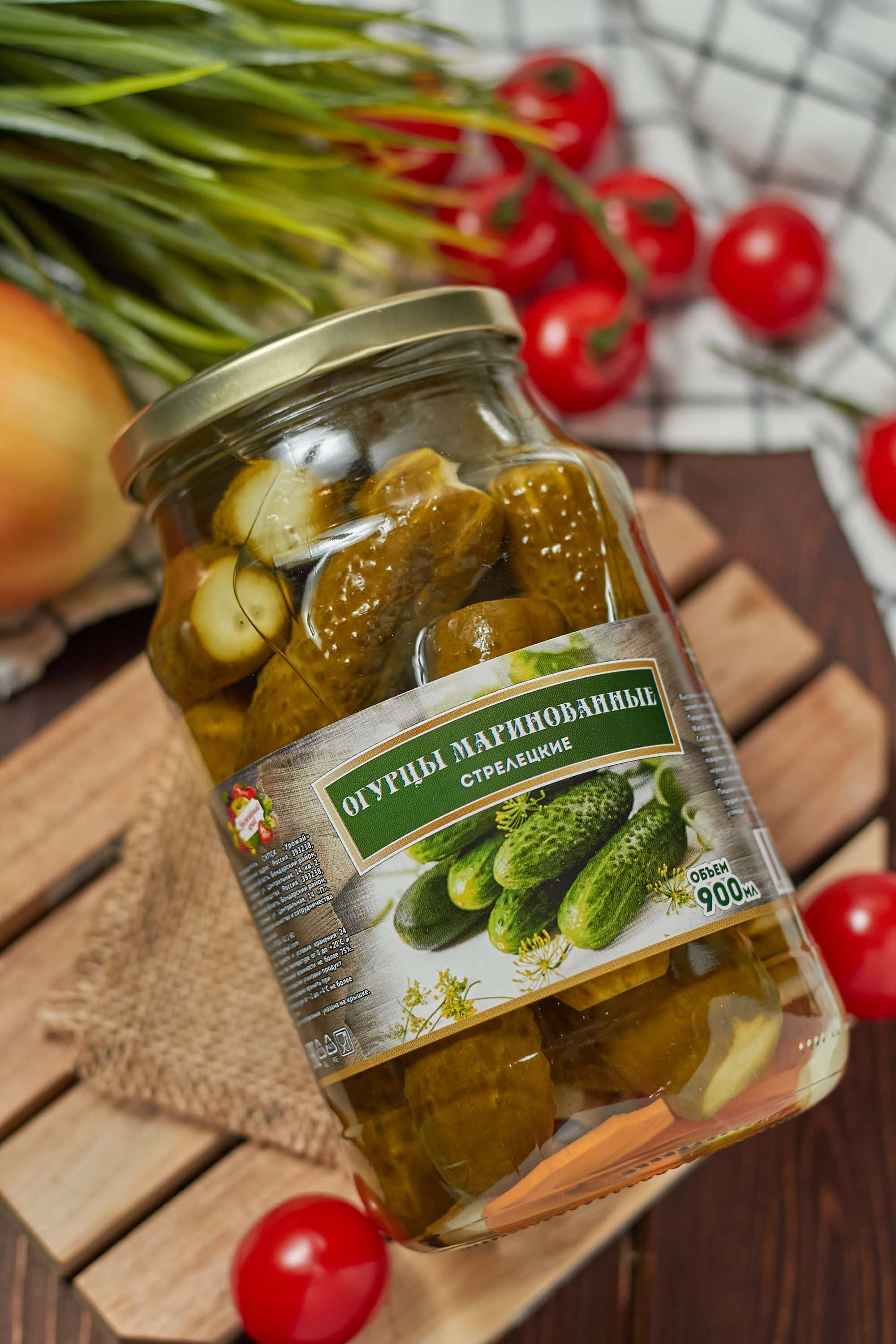 Огурцы Стрелецкие Урожай "Урожайный край" от интернет магазина фермерских продуктов Деревенькино