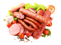 Колбасные изделия, копчёности от интернет магазина фермерских продуктов Деревенькино
